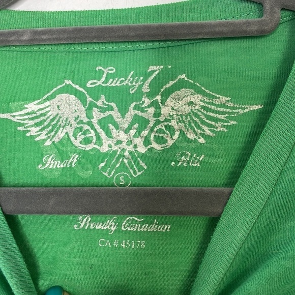 Lucky 7 quirky graphic t-shirt - Picture 4 of 6